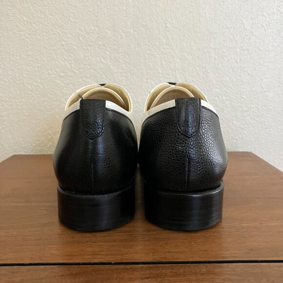 Office of Angela Scott, Mr. Evans Wingtip WEU 39, US 8, Oxford Black and White - Picture 9 of 10